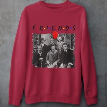 Sweatshirt. Friends. sp Burgundy, L