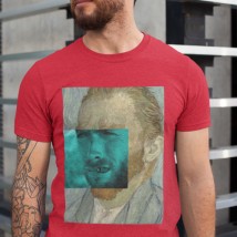 Men's T-shirt Vincent van Gogh Red, S