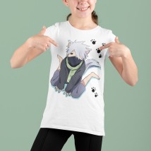 Children's T-shirt Anime Neko 106-116