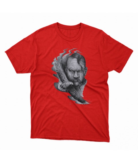 Men's T-shirt. Cossack Red, L
