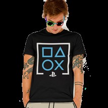 Playstation PlayStation T-shirt Black, XL, 190