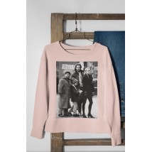 Sweatshirt. Alone at home. sp Pink, L