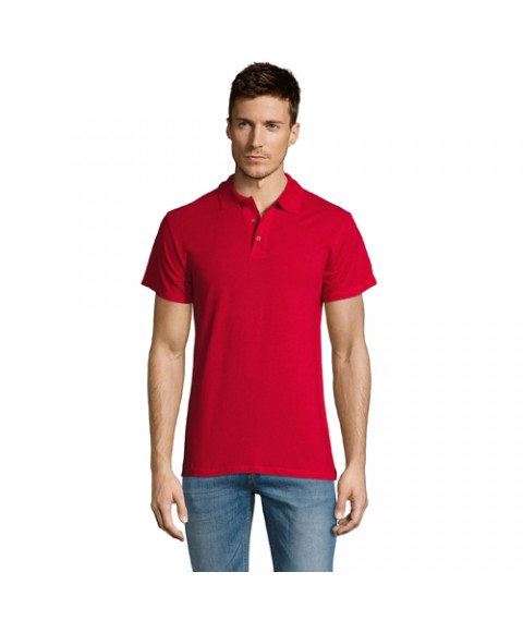 Men's red T-shirt L