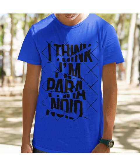 Men's T-shirt Paranoid M, Blue
