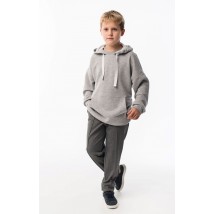 Hoodie for boy OVERSIZE gray TSHF-157 DM SASHKA 134