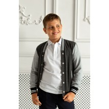 Bomber for Boy DM Sashka TSHF-106 dark gray 116