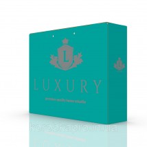 Картонный пакет для постельного белья 355х90х275 мм., Luxury