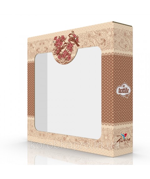 Brown packaging box