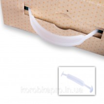 Plastic handle for box