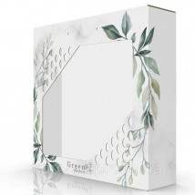 Большая подарочная коробка для текстиля 390х100х375 мм, Green Design