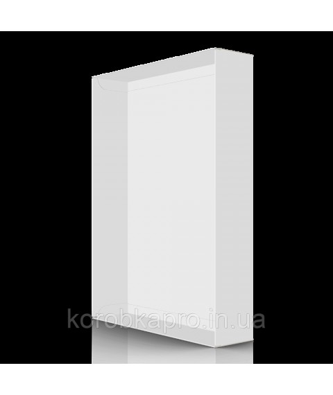 White cardboard packaging for towels 375x275x70 mm, Versace