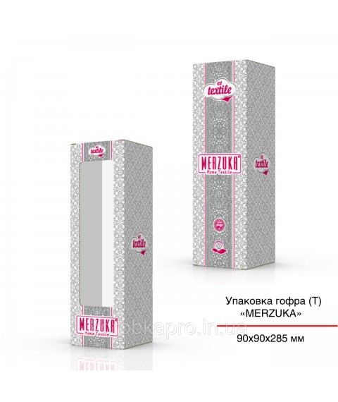 Cardboard tube for cosmetics 50x50x120 mm to order