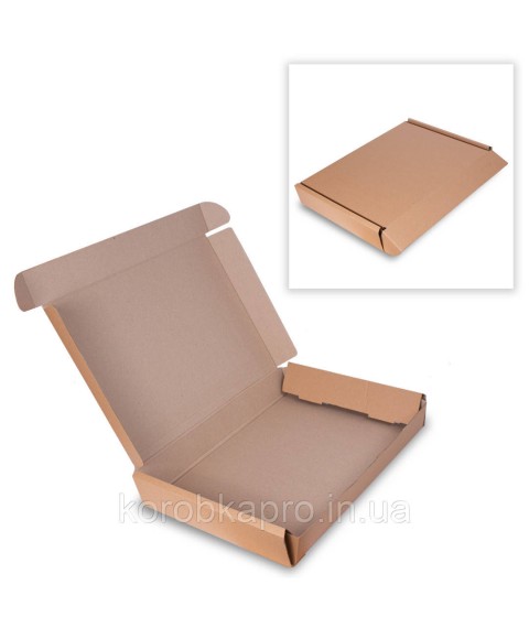 Brown corrugated box for delivery