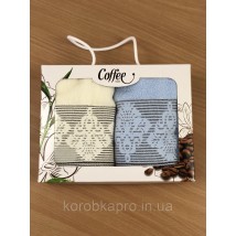 Gift set of towels for a couple 2 pcs.