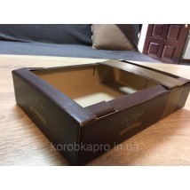 Упаковка для сладостей и шоколада 295х195х60 мм с печатью