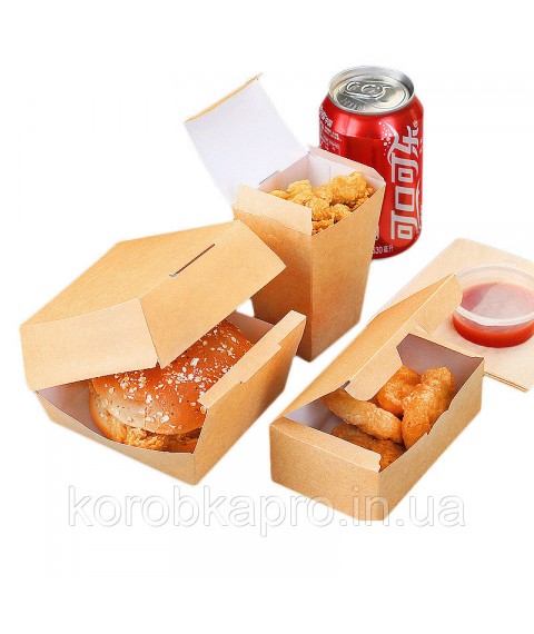 Box for sushi, fast food to order