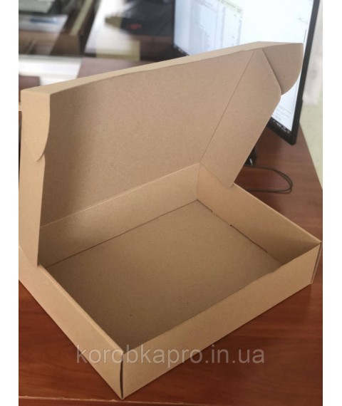 Печать логотипа на картонную коробку из гофры