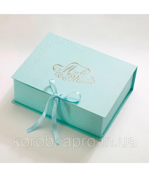 Palette gift box book with tray