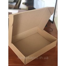 Упаковка картонная бурая для текстиля