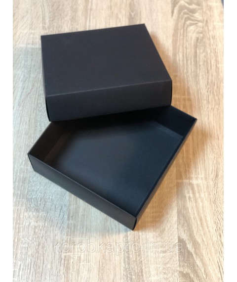 Black cardboard box to order