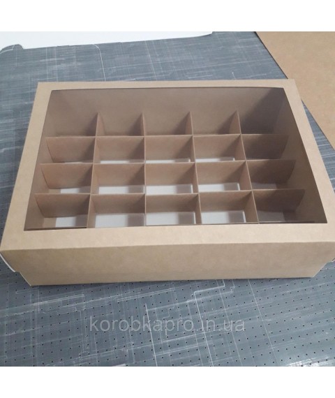 Packaging cardboard 200x200x50 mm top-bottom