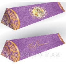 Holiday packaging-tube 75x75x230 mm