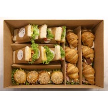 Cardboard box for catering in stock and on order
