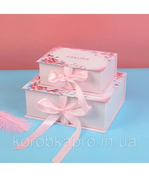 Palette gift box book with tray