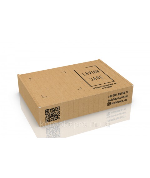 Corrugated packaging with custom printing