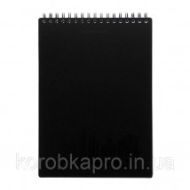 Branded notepad with logo and seal