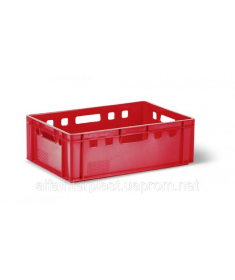 Meat box. HDPE box type E2 600x400x200 mm primary 1.8 kg. Free Delivery Delivery.