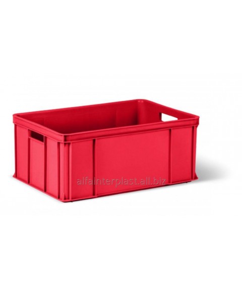 Meat box. HDPE box type E3 250 600x400x250 mm original. Free shipping Delivery.