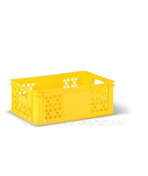 Bread box. HDPE box type C-220 600x400x220 mm primary. Free Delivery Delivery.