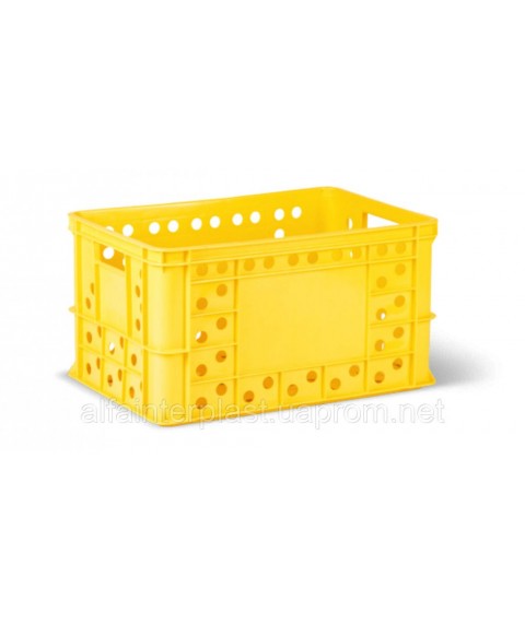Bread box. HDPE box type B-324 600x400x324 mm Transitional primary. Free Delivery Delivery.