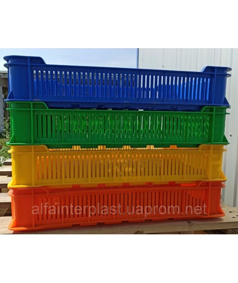 Box for yagid. Czekh. HDPE type OZN 600x400x116 mm pervinny. Free shipping Delivery.