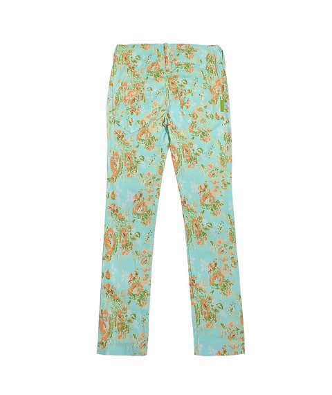 Dressaiko pants for girls 00182 turquoise