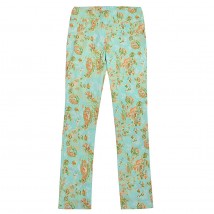 Dressaiko pants for girls 00182 turquoise