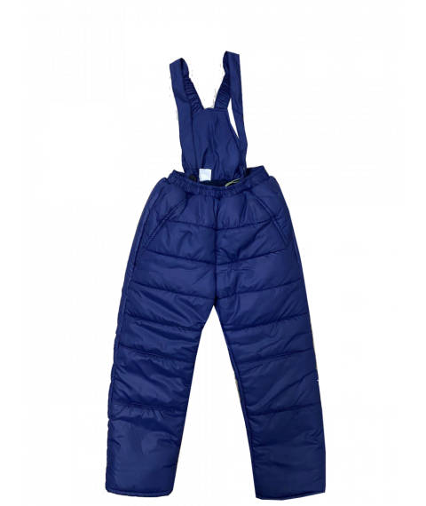 Winter overalls for boys 00203 blue