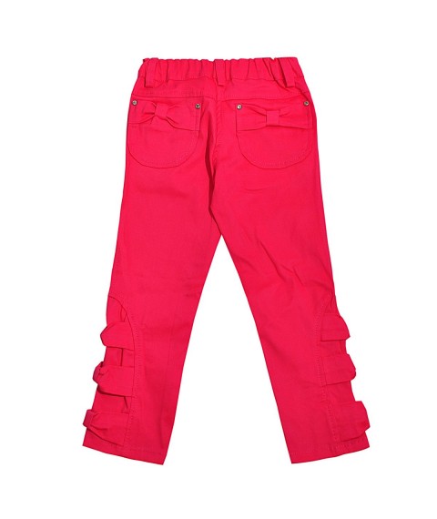 Pants for girls 01084 pink