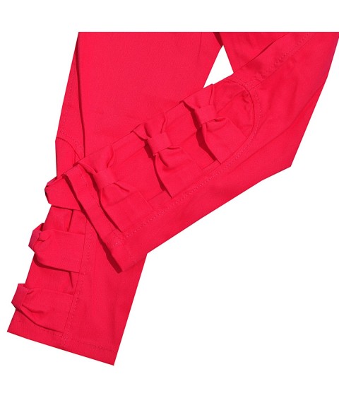 Штани для дівчинки 01084 рожевого кольору