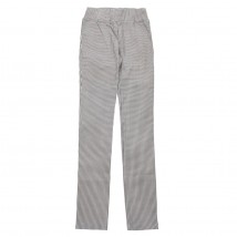Trousers 01253 black and white