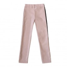 Pants for girls 01281 pink