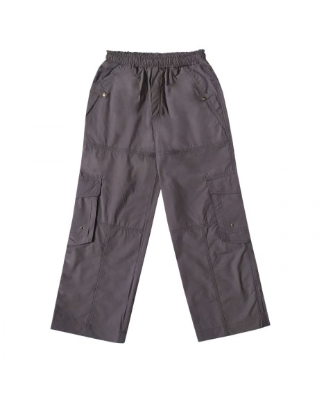 Pants for boys 0157 gray
