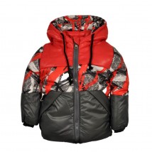 Jacket 20117 red-gray