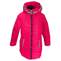 Куртка зимова 20034 для дівчинки рожевого кольору