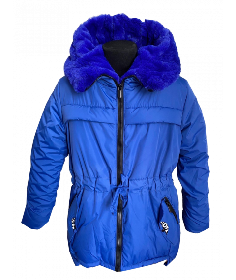 Куртка зимова 20060 синього кольору