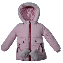 Winter jacket for girls 20100 lilac color