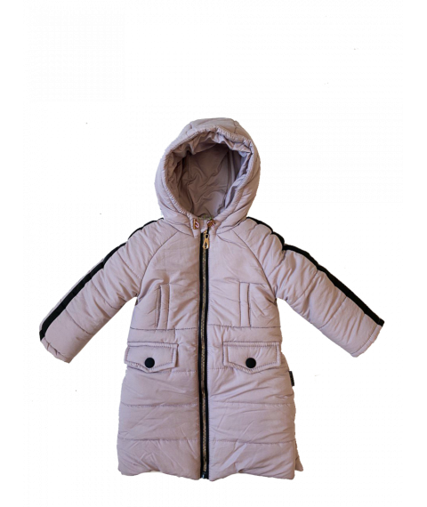 Куртка зимова для дівчинки 20104 бузкового кольору