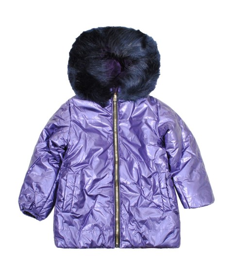 Куртка 20157 фіолетова