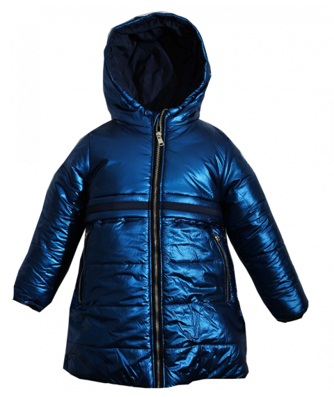 Girl's winter jacket 20160 blue